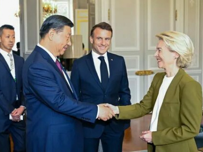 Во Франции заметили, как Си Цзиньпин публично унизил Макрона
