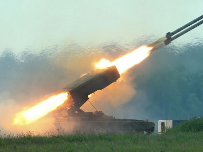 ТОС "Солнцепек" одним залпом уничтожил более 200 боевиков ВСУ