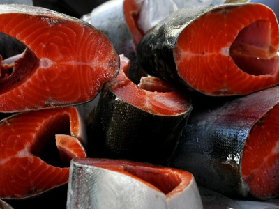 В России снизились цены на лосось