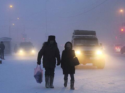 Российскому региону предрекли почти 40-градусные морозы